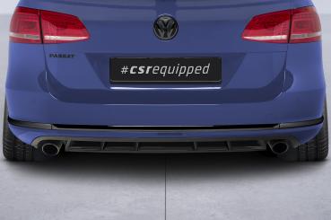 CSR Diffusor | Heckansatz mit ABE für VW Passat B7 Typ 3C Variant HA243-S strukturiert schwarz matt (keine Lackierung erforderlich)