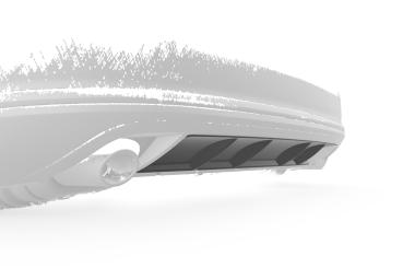 CSR Diffusor | Heckansatz mit ABE für VW Passat B7 Typ 3C Variant HA243-S strukturiert schwarz matt (keine Lackierung erforderlich)