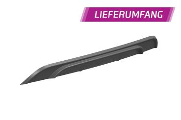 CSR Diffusor | Heckansatz mit ABE für VW up! (vor Facelift) HA245-S strukturiert schwarz matt (keine Lackierung erforderlich)