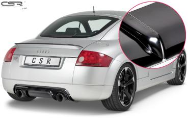 CSR Diffusor | Heckansatz mit ABE für Audi TT 8N HA249-G Glossy schwarz Hochglanz (keine Lackierung erforderlich)