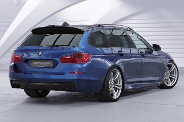 CSR Diffusor | Heckansatz mit ABE für BMW 5er F10 / F11 HA264-S strukturiert schwarz matt (keine Lackierung erforderlich)
