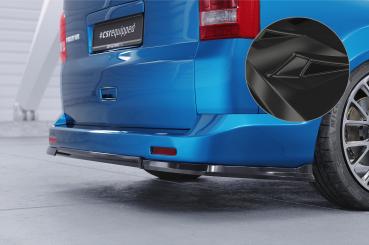 CSR Diffusor | Heckansatz mit ABE für VW T5 Bus HA269-G Glossy schwarz Hochglanz (keine Lackierung erforderlich)