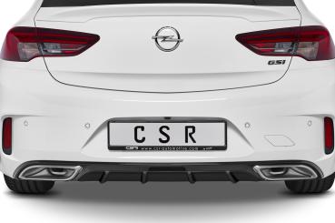 CSR Diffusor | Heckansatz mit ABE für Opel Insignia B HA270-C Carbon Look Hochglanz (keine Lackierung erforderlich)