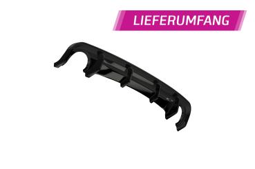CSR Diffusor | Heckansatz mit ABE für BMW 2er (F22 / F23) Coupe und Cabrio HA273-G Glossy schwarz Hochglanz (keine Lackierung erforderlich)