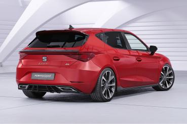 CSR Diffusor | Heckansatz mit ABE für Seat Leon 4 (Typ KL) FR HA275-C Carbon Look Hochglanz (keine Lackierung erforderlich)