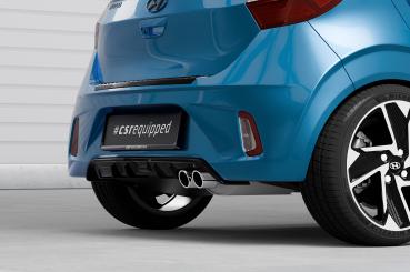 CSR Diffusor | Heckansatz mit ABE für Hyundai I10 3. Generation HA280-L Lackierung erforderlich (unlackiert roh)