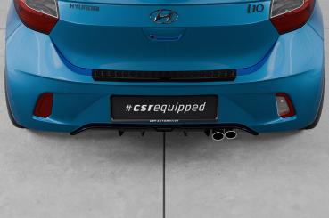 CSR Diffusor | Heckansatz mit ABE für Hyundai I10 3. Generation HA280-L Lackierung erforderlich (unlackiert roh)