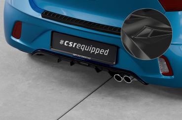 CSR Diffusor | Heckansatz mit ABE für Hyundai I10 3. Generation HA280-G Glossy schwarz Hochglanz (keine Lackierung erforderlich)