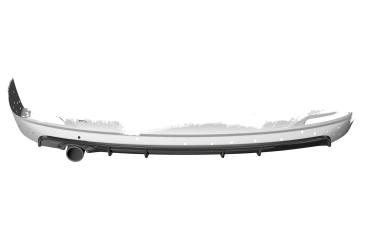 CSR Diffusor | Heckansatz mit ABE für BMW 3er F31 Touring LCI HA287-S strukturiert schwarz matt (keine Lackierung erforderlich)