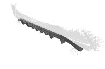 CSR Diffusor | Heckansatz mit ABE für Toyota Aygo 2 HA288-L Lackierung erforderlich (unlackiert roh)