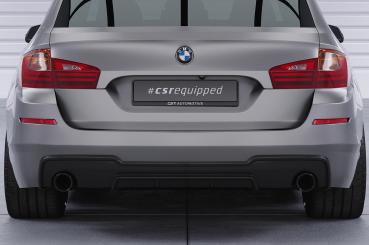 CSR Diffusor | Heckansatz mit ABE für BMW 5er F10/F11 535i/535d M-Paket HA289-G Glossy schwarz Hochglanz (keine Lackierung erforderlich)