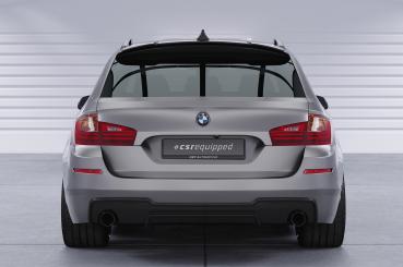 CSR Diffusor | Heckansatz mit ABE für BMW 5er F10/F11 535i/535d M-Paket HA289-G Glossy schwarz Hochglanz (keine Lackierung erforderlich)