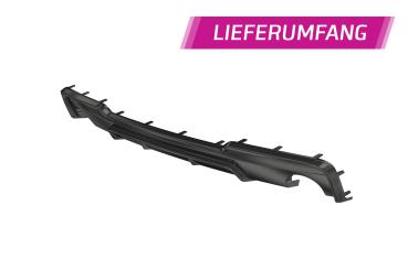CSR Diffusor | Heckansatz mit ABE für BMW 5er F10/F11 535i/535d M-Paket HA289-G Glossy schwarz Hochglanz (keine Lackierung erforderlich)