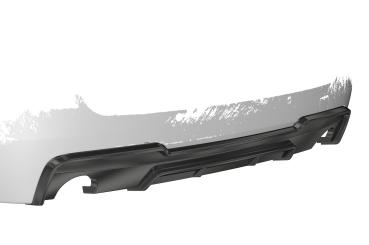 CSR Diffusor | Heckansatz mit ABE für BMW 5er F10/F11 535i/535d M-Paket HA289-G Glossy schwarz Hochglanz (keine Lackierung erforderlich)
