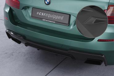 CSR Diffusor | Heckansatz mit ABE für BMW 5er F10/F11 550i/550d M-Paket HA290-L Lackierung erforderlich (unlackiert roh)