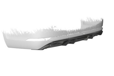 CSR Diffusor | Heckansatz mit ABE für VW Golf 7 Variant Basis HA292-G Glossy schwarz Hochglanz (keine Lackierung erforderlich)