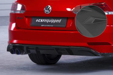 CSR Diffusor | Heckansatz mit ABE für VW Golf 7 Variant GTD HA293-L Lackierung erforderlich (unlackiert roh)