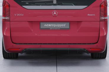 CSR Diffusor | Heckansatz mit ABE für Mercedes-Benz V-Klasse 447 HA301-G Glossy schwarz Hochglanz (keine Lackierung erforderlich)