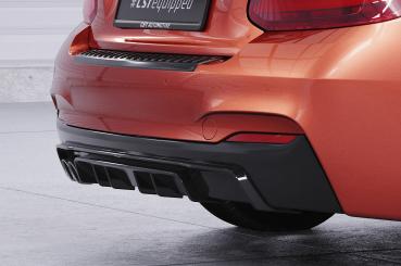 CSR Diffusor | Heckansatz mit ABE für BMW 2er F22 / F23 M-Paket HA307-C Carbon Look Hochglanz (keine Lackierung erforderlich)