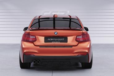 CSR Diffusor | Heckansatz mit ABE für BMW 2er F22 / F23 M-Paket HA307-C Carbon Look Hochglanz (keine Lackierung erforderlich)