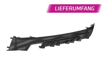 CSR Diffusor | Heckansatz mit ABE für BMW 2er F22 / F23 M-Paket HA307-C Carbon Look Hochglanz (keine Lackierung erforderlich)