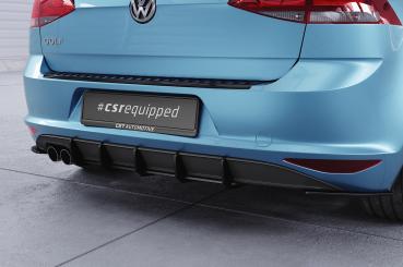 CSR Racing Diffusor | Heckansatz für VW Golf 7 (Typ AU) HA312-L Lackierung erforderlich (unlackiert roh)