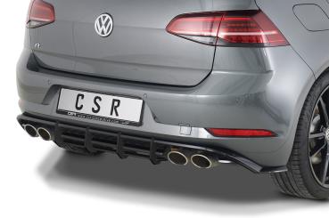 CSR Racing Diffusor | Heckansatz für VW Golf 7 (Typ AU) R HA313-B Lackierung erforderlich (unlackiert)