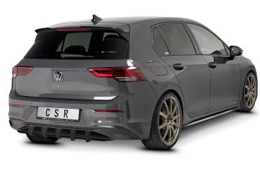 CSR Racing Diffusor | Heckansatz für VW Golf 8 (Typ CD) Style / Active HA314-L Lackierung erforderlich (unlackiert roh)