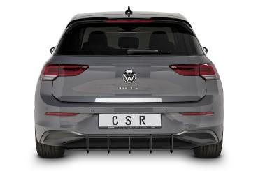 CSR Racing Diffusor | Heckansatz für VW Golf 8 (Typ CD) Style / Active HA314-L Lackierung erforderlich (unlackiert roh)