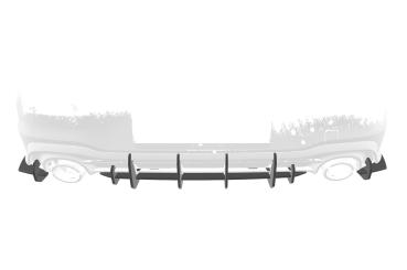 CSR Racing Diffusor | Heckansatz für VW Golf 8 (Typ CD) GTI Clubsport HA316-B Lackierung erforderlich (unlackiert)