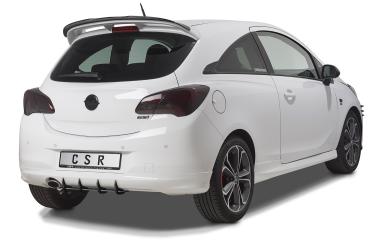CSR Racing Diffusor | Heckansatz für Opel Corsa E Gsi HA321-B Lackierung erforderlich (unlackiert)