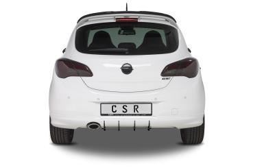 CSR Racing Diffusor | Heckansatz für Opel Corsa E Gsi HA321-B Lackierung erforderlich (unlackiert)