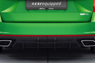 CSR Racing Diffusor | Heckansatz für Skoda Octavia 3 (Typ 5E) RS HA322-L Lackierung erforderlich (unlackiert roh)