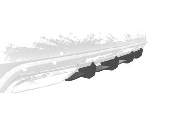 CSR Racing Diffusor | Heckansatz für Skoda Octavia 4 RS HA324-L Lackierung erforderlich (unlackiert roh)