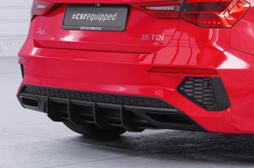 CSR Racing Diffusor | Heckansatz für Audi A3 8Y S-Line HA327-B Lackierung erforderlich (unlackiert)