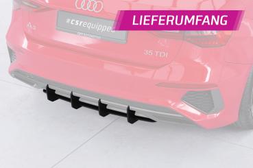 CSR Racing Diffusor | Heckansatz für Audi A3 8Y S-Line HA327-B Lackierung erforderlich (unlackiert)