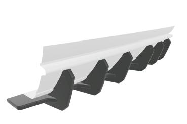 CSR Racing Diffusor | Heckansatz für VW Golf 7 (Typ AU) GTI HA333-L Lackierung erforderlich (unlackiert roh)