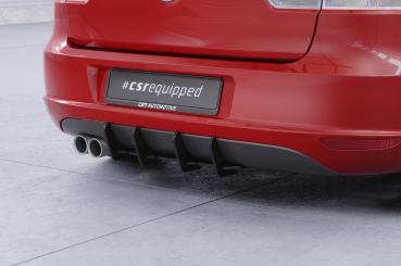 CSR Racing Diffusor | Heckansatz für VW Golf 6 (Typ 1K) HA334-L Lackierung erforderlich (unlackiert roh)