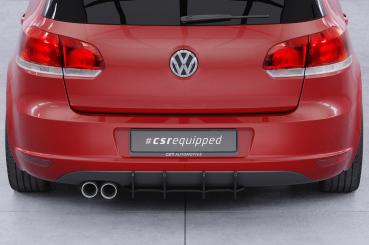 CSR Racing Diffusor | Heckansatz für VW Golf 6 (Typ 1K) HA334-L Lackierung erforderlich (unlackiert roh)