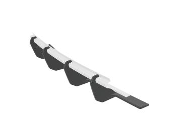 CSR Racing Diffusor | Heckansatz für VW Golf 6 (Typ 1K) GTI HA335-L Lackierung erforderlich (unlackiert roh)