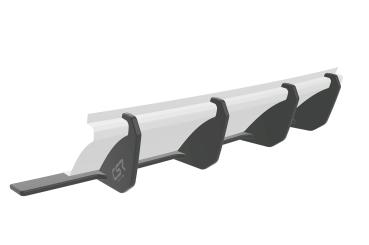 CSR Racing Diffusor | Heckansatz für VW Golf 6 (Typ 1K) GTI HA335-B Lackierung erforderlich (unlackiert)