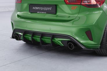 CSR Racing Diffusor | Heckansatz für Ford Focus MK4 ST HA337-L Lackierung erforderlich (unlackiert roh)
