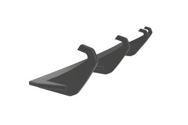 CSR Racing Diffusor | Heckansatz für VW Scirocco 3 HA348-B Lackierung erforderlich (unlackiert)