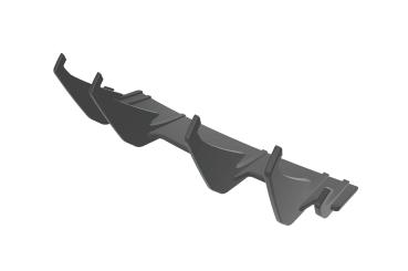 CSR Racing Diffusor | Heckansatz für VW Polo 5 (Typ 6R) GTI HA351-L Lackierung erforderlich (unlackiert roh)