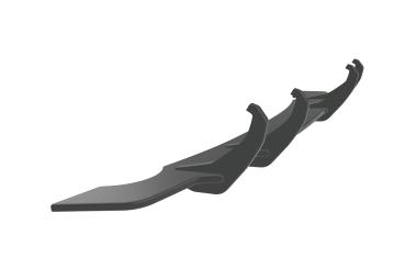 CSR Racing Diffusor | Heckansatz für VW Polo 5 (Typ 6R) HA352-L Lackierung erforderlich (unlackiert roh)