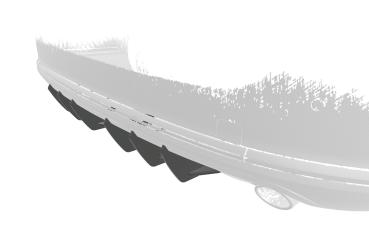 CSR Racing Diffusor | Heckansatz für VW Passat B7 (Typ 3C) Variant HA353-L Lackierung erforderlich (unlackiert roh)