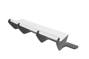 CSR Racing Diffusor | Heckansatz für VW Golf 7 (Typ AU) Variant HA354-L Lackierung erforderlich (unlackiert roh)