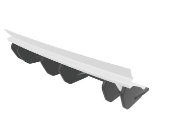 CSR Racing Diffusor | Heckansatz für VW Golf 7 (Typ AU) R HA355-L Lackierung erforderlich (unlackiert roh)