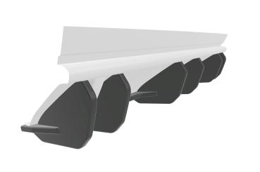 CSR Racing Diffusor | Heckansatz für VW Golf 7 (Typ AU) R HA355-L Lackierung erforderlich (unlackiert roh)