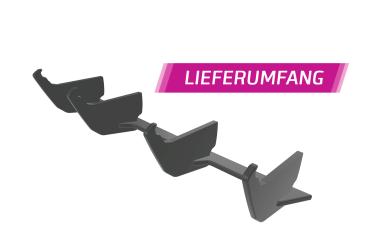 CSR Racing Diffusor | Heckansatz für VW Golf 7 (Typ AU) Variant R-Line HA356-L Lackierung erforderlich (unlackiert roh)